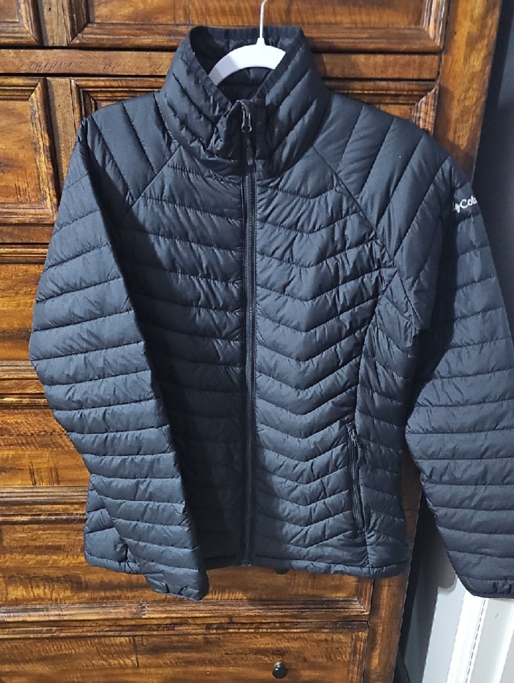 Columbia Womens Omni Heat Jacket. Sz Large!! Black!